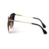 Miu Miu сонцезахисні окуляри 12170 чорні з чорною лінзою 