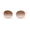 Roberto Cavalli сонцезащитные очки 11517 бежевые с коричневой линзой . Photo 2