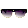 Tom Ford сонцезахисні окуляри 11621 чорні з чорною лінзою 