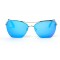 Tom Ford сонцезащитные очки 11626 серебряные с синий линзой . Photo 2