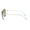 Tom Ford сонцезахисні окуляри 11626 срібні з синьою лінзою 