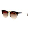 Tom Ford сонцезахисні окуляри 11627 коричневі з коричневою лінзою 