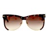 Tom Ford сонцезахисні окуляри 11633 коричневі з коричневою лінзою 