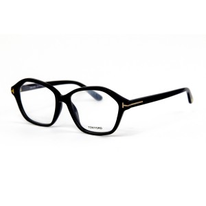 Tom Ford сонцезащитные очки 11634 чёрные с прозрачной линзой 