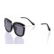 Женские сонцезащитные очки 10141 чёрные с чёрной линзой . Photo 1