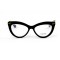 Tom Ford сонцезащитные очки 11636 чёрные с прозрачной линзой . Photo 2