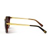Tom Ford сонцезахисні окуляри 12130 чорні з коричневою лінзою 