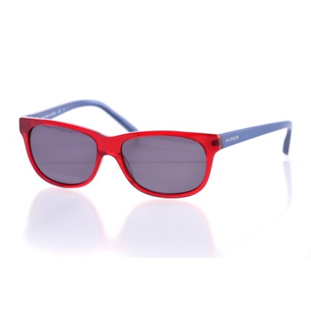Tommy Hilfiger сонцезахисні окуляри 10027 червоні з чорною лінзою 
