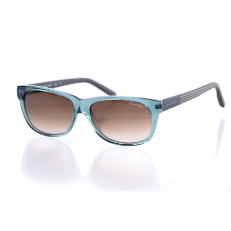 Tommy Hilfiger сонцезахисні окуляри 10028 зелені з коричневою лінзою 