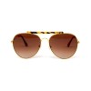 Tommy Hilfiger сонцезахисні окуляри 12166 золоті з коричневою лінзою 