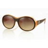 Versace сонцезахисні окуляри 8636 коричневі з коричневою лінзою 