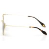 Versace сонцезащитные очки 9618 золотые с чёрной линзой 