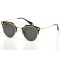 Versace сонцезащитные очки 9618 золотые с чёрной линзой . Photo 1