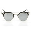 Versace сонцезащитные очки 9619 чёрные с серой линзой 