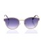 Женские сонцезащитные очки 10143 золотые с фиолетовой линзой . Photo 2