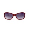 Versace сонцезахисні окуляри 11919 червоні з чорною лінзою 