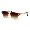 Versace сонцезахисні окуляри 12123 коричневі з коричневою лінзою 