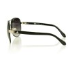 Vivienne Westwood сонцезащитные очки 8698 чёрные с чёрной линзой 