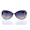 Vivienne Westwood сонцезащитные очки 10055 чёрные с чёрной линзой 