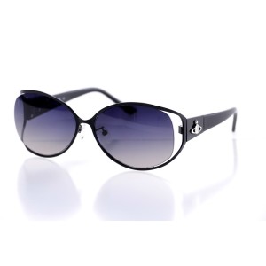 Vivienne Westwood сонцезахисні окуляри 10055 чорні з чорною лінзою 