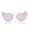 Жіночі сонцезахисні окуляри 10147 золоті з рожевою лінзою . Photo 2