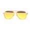 Інші сонцезахисні окуляри 11531 золоті з жовтою лінзою . Photo 2