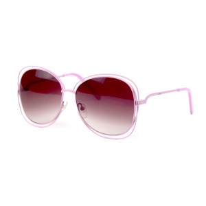 Інші сонцезахисні окуляри 11585 рожеві з рожевою лінзою 