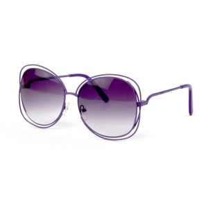 Другие сонцезащитные очки 11586 фиолетовые с фиолетовой линзой 