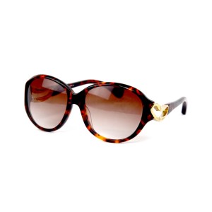 Другие сонцезащитные очки 11600 леопардовые с коричневой линзой 