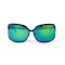 Другие сонцезащитные очки 11916 чёрные с зелёной линзой . Photo 2