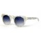 Другие сонцезащитные очки 11917 белые с синей линзой . Photo 1