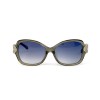 Другие сонцезащитные очки 11939 серые с синей линзой 