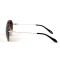 Другие сонцезащитные очки 12018 серебряные с коричневой линзой . Photo 3