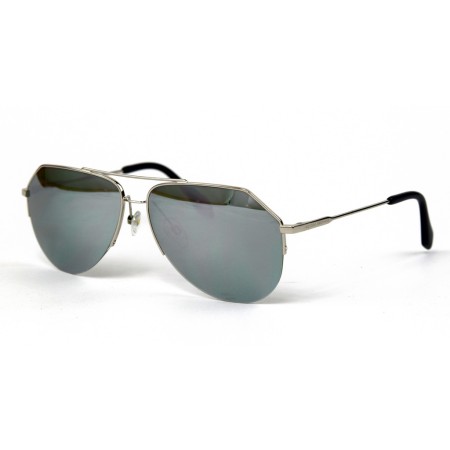 Другие сонцезащитные очки 12065 серебряные с ртутной линзой 