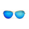 Інші сонцезахисні окуляри 12137 срібні з синьою лінзою 
