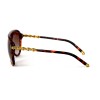 Другие сонцезащитные очки 12143 леопардовые с коричневой линзой 