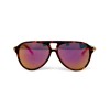 Інші сонцезахисні окуляри 12146 коричневі з рожевою лінзою 
