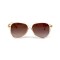 Другие сонцезащитные очки 12150 прозрачные с коричневой линзой . Photo 2