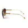 Другие сонцезащитные очки 12150 прозрачные с коричневой линзой 