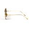 Другие сонцезащитные очки 12172 золотые с коричневой линзой . Photo 3