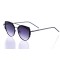 Женские сонцезащитные очки 10154 чёрные с фиолетовой линзой . Photo 1
