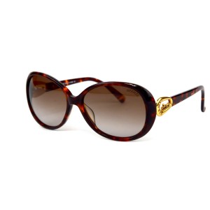Другие сонцезащитные очки 12252 леопардовые с коричневой линзой 