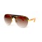 Alexander Wang сонцезахисні окуляри 11616 помаранчеві з коричневою лінзою . Photo 1