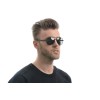 Armani сонцезащитные очки 9627 чёрные с серой линзой 