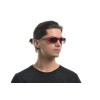 Armani сонцезахисні окуляри 9766 червоні з чорною лінзою 