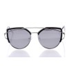 Жіночі сонцезахисні окуляри 10156 срібні з ртутною лінзою 