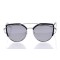 Жіночі сонцезахисні окуляри 10156 срібні з ртутною лінзою . Photo 2