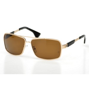 BMW сонцезащитные очки 9420 золотые с коричневой линзой 