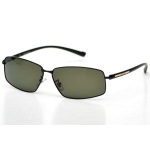 Bolon сонцезащитные очки 9466 чёрные с зелёной линзой 