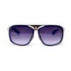 Burberry сонцезахисні окуляри 11471 сині з синьою лінзою 